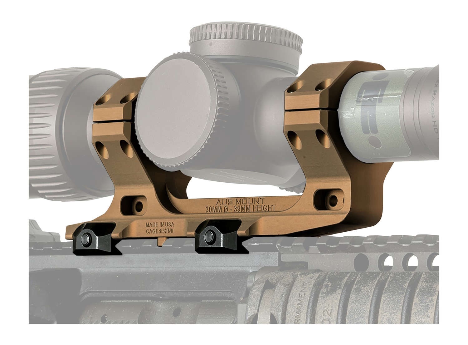 REPTILIA 100122 AUS 30MM OPTIC MOUNT 1.54" FDE 3 REPTILIA 100122 AUS 30MM OPTIC MOUNT 1.54" FDE