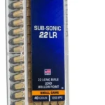 CCI 22 LR SUB-SONIC 40GR HP 100 RD/BX 50 BX/CS 2 19669 14250252