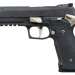 Sig Sauer 226X59NMRSAO10 P226 XFive Nightmare Full Size Frame 9mm Luger 10+1 5" Bull Barrel, Black Nitron Stainless Steel Optic Ready/Serrated Slide & Frame w/Beavertail & Picatinny Rail, Custom Hogue 2 197102