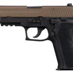 Sig Sauer E26R9BSSFBZ P226 Freedom Limited Edition Full Size 9mm Luger 15+1 4.40" Black Carbon Steel Barrel, Bronze Cerakote w/Freedom Engraving Stainless Steel Serrated Slide, Black Anodized Aluminum 1 198557