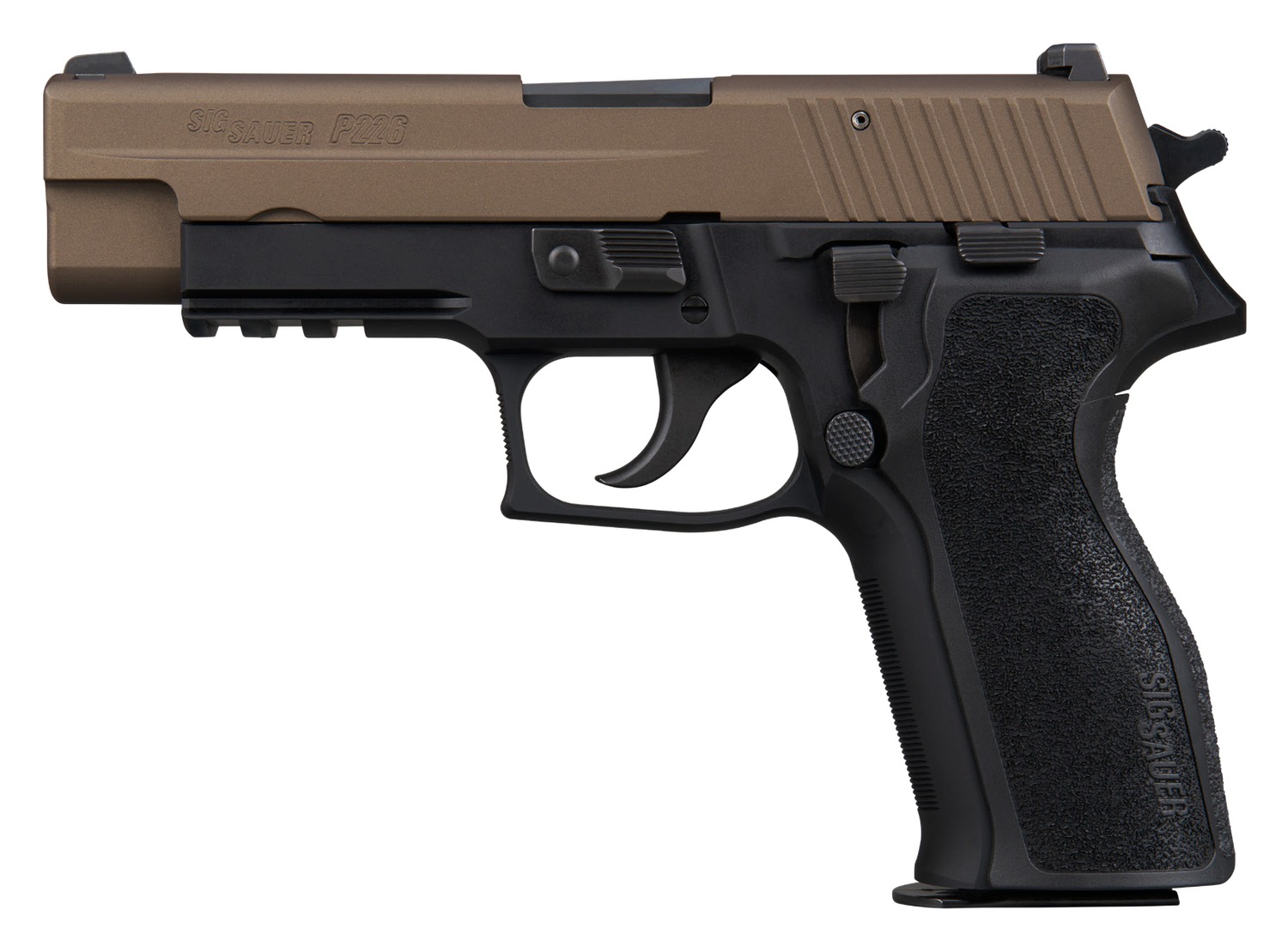 Sig Sauer E26R9BSSFBZ P226 Freedom Limited Edition Full Size 9mm Luger 15+1 4.40" Black Carbon Steel Barrel, Bronze Cerakote w/Freedom Engraving Stainless Steel Serrated Slide, Black Anodized Aluminum 3 Sig Sauer E26R9BSSFBZ P226 Freedom Limited Edition Full Size 9mm Luger 15+1 4.40" Black Carbon Steel Barrel, Bronze Cerakote w/Freedom Engraving Stainless Steel Serrated Slide, Black Anodized Aluminum