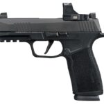 Sig Sauer 365XCA9BXR3PRS P365 XMacro w/Optic Compact 9mm Luger 17+1 3.70" Black Nitron Stainless Steel Serrated w/Sig ROMEO-X Compact Slide, Black Stainless Steel Frame w/Beavertail & Picatinny Rail, 1 199596
