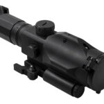 NcStar VSRTP3940GV3 SRT Gen 3 Black Hardcoat Anodized 3-9x40mm Illuminated P4 Sniper Reticle Green Laser 2 28314