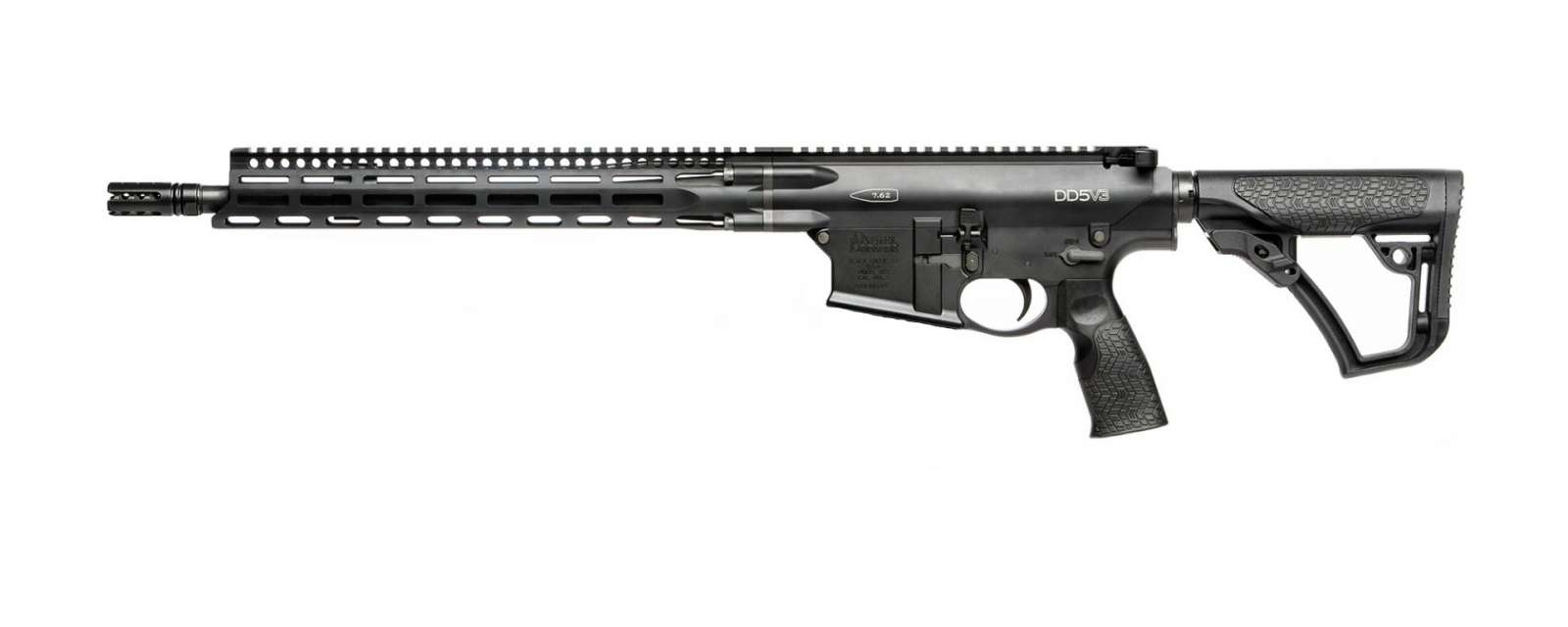 DANIEL DEFENSE DD5 V4-NM, 18", 7.62 3 DANIEL DEFENSE DD5 V4-NM, 18", 7.62