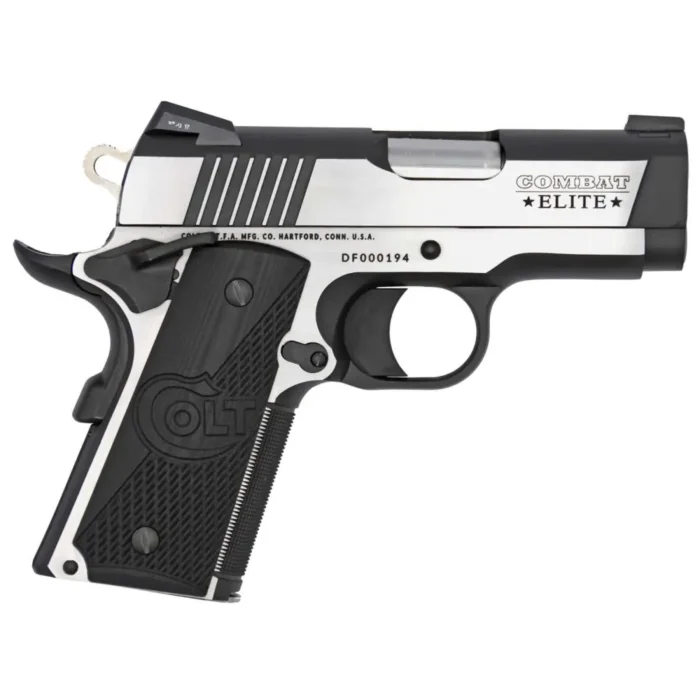 Cart 4 COLT 1911 COMBAT ELITE DEFENDER 45 ACP 3" TWO TONE