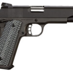 Rock Island 51719 Rock Ultra FS 40 S&W Caliber with 5" Barrel, 8+1 Capacity, Overall Black Parkerized Finish Steel, Beavertail Frame, Serrated Slide & Black/Gray G10 Grip 2 35203