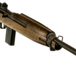 Inland MFG ILM170 M1 Jungle Carbine 30 Carbine 15+1 16.25" Threaded Barrel w/Conical Flash Hider, Black Metal Finish, Round Bolt, Walnut Stock 1 49514