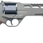 Chiappa Firearms CF340282 Rhino 60SAR SAO 357 Mag 6rd 6" Blued Cylinder OD Green Steel Barrel OD Green Cerakote Aluminum Frame with Walnut Grip 2 51819
