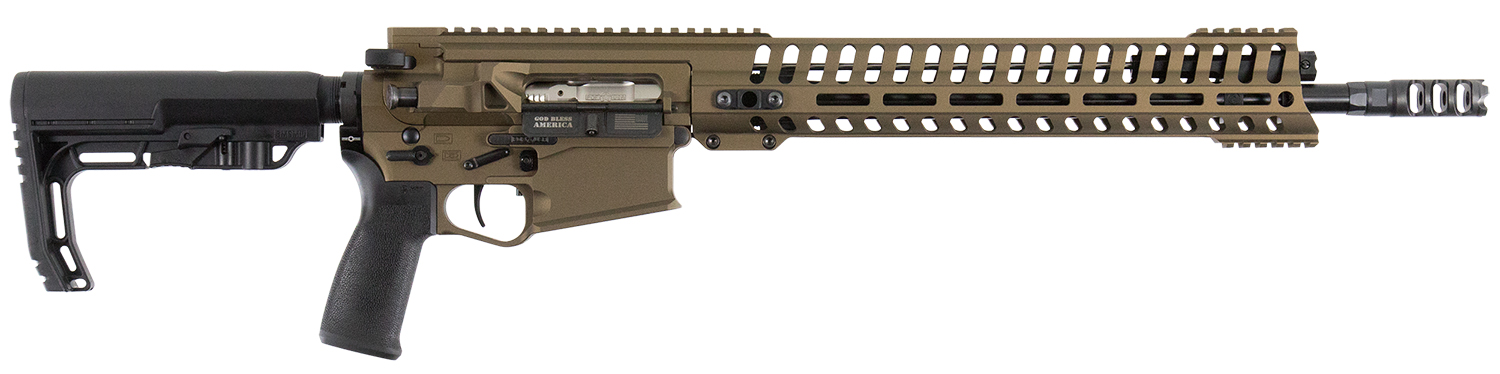 Patriot Ordnance Factory 01467 Revolution Gen4 308 Win,7.62x51mm NATO 16.50" 20+1 Burnt Bronze 6 Position MFT BMS Minimalist Stock MLOK 3 Patriot Ordnance Factory 01467 Revolution Gen4 308 Win,7.62x51mm NATO 16.50" 20+1 Burnt Bronze 6 Position MFT BMS Minimalist Stock MLOK
