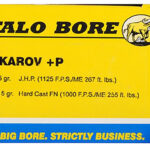 Buffalo Bore Ammunition 34B20 Personal Defense Strictly Business 9x18Makarov +P 115gr Hard Cast Flat Nose 20 Per Box/12 Case 1 80755