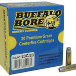 Buffalo Bore Ammunition 20C20 Standard Pressure Strictly Business 38Special 158gr Lead Semi Wad Cutter Hollow Point 20 Per Box/12 Case 1 82105