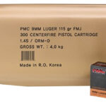 PMC 9ABP Bronze Battle Pack 9mmLuger 115gr Full Metal Jacket 300 Per Box/3 Case 1 90941