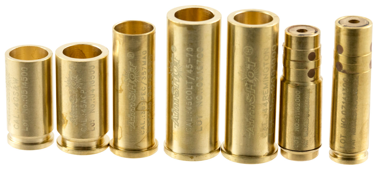 Aimshot KTPISTOL Boresight Pistol Kit Laser Universal Pistol Brass 3 Aimshot KTPISTOL Boresight Pistol Kit Laser Universal Pistol Brass