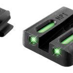 TruGlo TG13MP1A TFX Black | Green Tritium & Fiber Optic White Outline Front Sight Green Tritium & Fiber Optic Rear Sight 1 95504