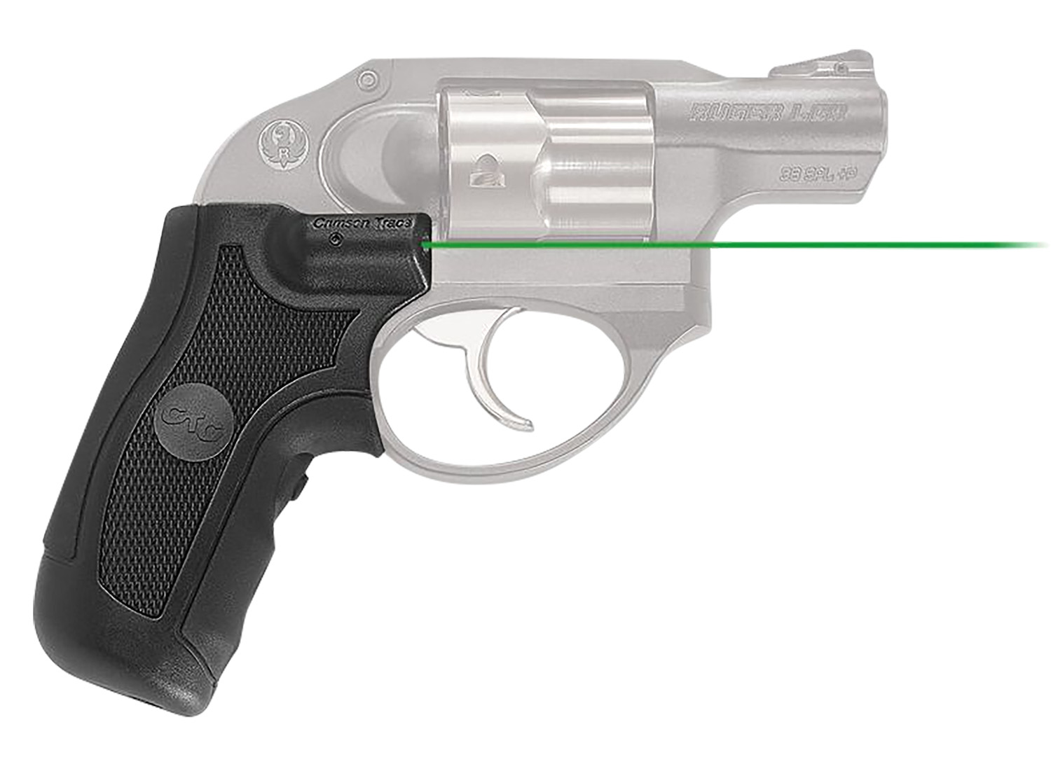 Crimson Trace 0145301 Lasergrips Fits Ruger LCR/LCRx, Green Laser Black Polymer 3 Crimson Trace 0145301 Lasergrips Fits Ruger LCR/LCRx, Green Laser Black Polymer