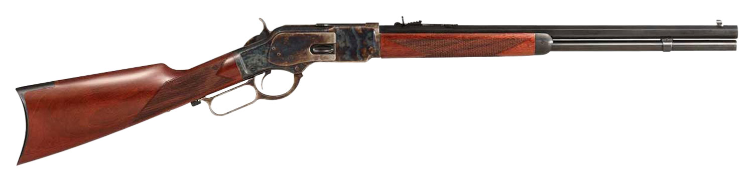 Taylors & Company 550221COM 1873 Comanchero Uberti Full Size 45 Colt (Long Colt) 10+1 20" Blued Octagon Barrel, Color Case Hardened Steel Receiver, Walnut Fixed Stock, Right Hand 3 Taylors & Company 550221COM 1873 Comanchero Uberti Full Size 45 Colt (Long Colt) 10+1 20" Blued Octagon Barrel, Color Case Hardened Steel Receiver, Walnut Fixed Stock, Right Hand
