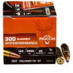 Fiocchi 300BLKHA Hyperformance 300Blackout 125gr Super Shock Tip 25 Per Box/20 Case 1 98261