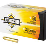 ARMSCOR 30CARB 110GR FMJ 50/1000 2 ARMFAC30C 1N 1