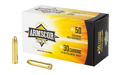 Cart 2 ARMSCOR 30CARB 110GR FMJ 50/1000
