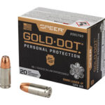 SPR GOLD DOT 9MM+P 124GR HP 20/200 1 CCI23617GD 1