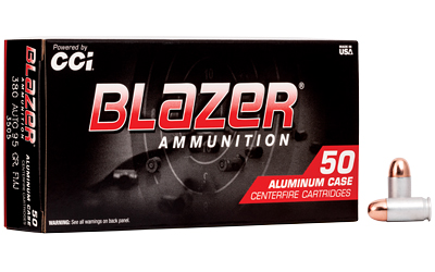 BLAZER 380ACP 95GR FMJ 50/1000 3 BLAZER 380ACP 95GR FMJ 50/1000
