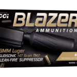 CCI BLAZER BRASS 9MM SUPRS 147GR TMJ 1 CCI5203S 1