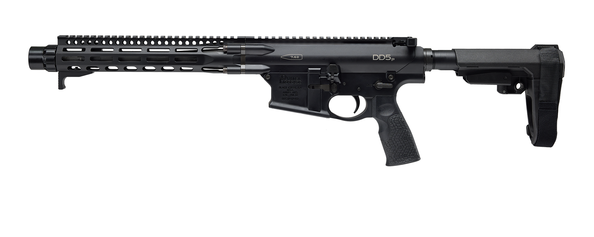 DANIEL DEFENSE DD5 PIST 308WIN 12.5" BLK NM 3 DANIEL DEFENSE DD5 PIST 308WIN 12.5" BLK NM