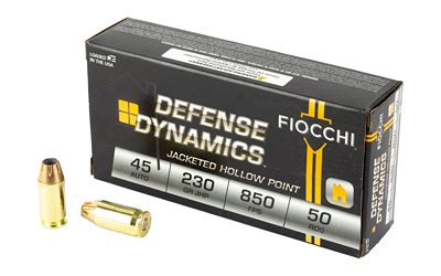 FIOCCHI 45ACP 230GR JHP 50/500 3 FIOCCHI 45ACP 230GR JHP 50/500
