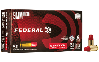 FED SYNTECH 9MM 150GR TSJ 50/500 3 FED SYNTECH 9MM 150GR TSJ 50/500