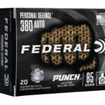 FED PD PUNCH 380AUTO 85GR JHP 20/200 2 FEPD380P1 1