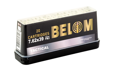BELOM 7.62X39 BRASS 123GR FMJ 20/480 4 BELOM 7.62X39 BRASS 123GR FMJ 20/480 - Image 2