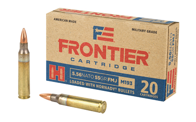 FRONTIER 556NATO 55GR FM193 20/500 3 FRONTIER 556NATO 55GR FM193 20/500