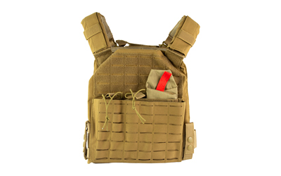 Cart 1 NCSTAR LSR PLATE CARRIER MED-2XL TAN