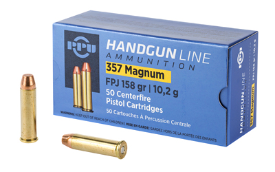Cart 1 PPU 357MAG FPJ 158GR 50/500