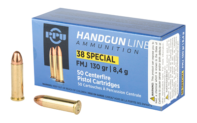 PPU 38SPL FMJ 130GR 50/500 3 PPU 38SPL FMJ 130GR 50/500