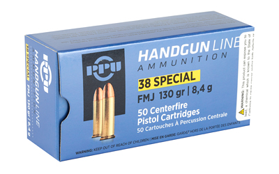 PPU 38SPL FMJ 130GR 50/500 4 PPU 38SPL FMJ 130GR 50/500 - Image 2