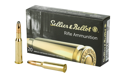 S&B 762X54R 180GR SP 20/400 3 S&B 762X54R 180GR SP 20/400