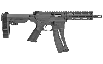 S&W M&P15-22 PSTL 22LR 8" 25R BRC BK 3 S&W M&P15-22 PSTL 22LR 8" 25R BRC BK