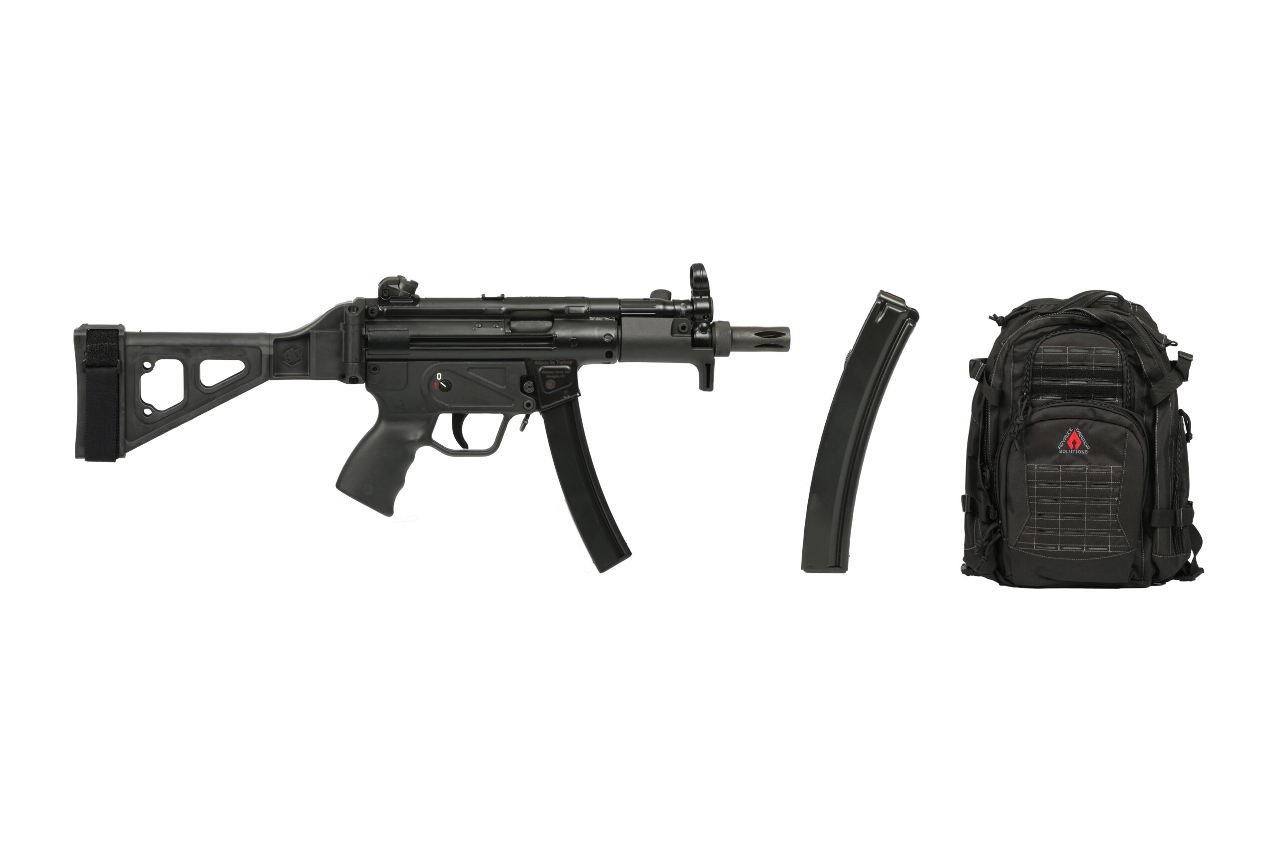 CENTURY ARMS AP5-P 9MM 5.75" 30+1 BRACE PKG 3 CENTURY ARMS AP5-P 9MM 5.75" 30+1 BRACE PKG