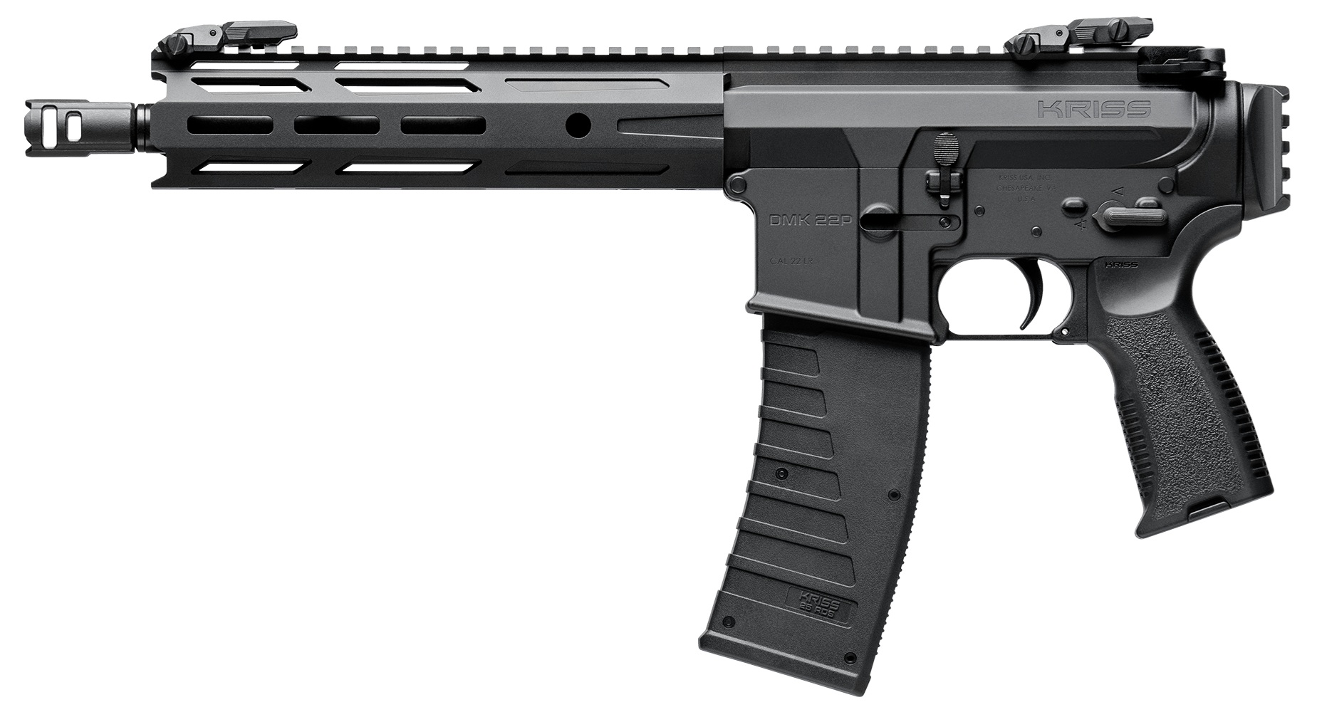 KRISS USA DMK22P 22LR 10.5" BLK 25+1 TB 3 KRISS USA DMK22P 22LR 10.5" BLK 25+1 TB