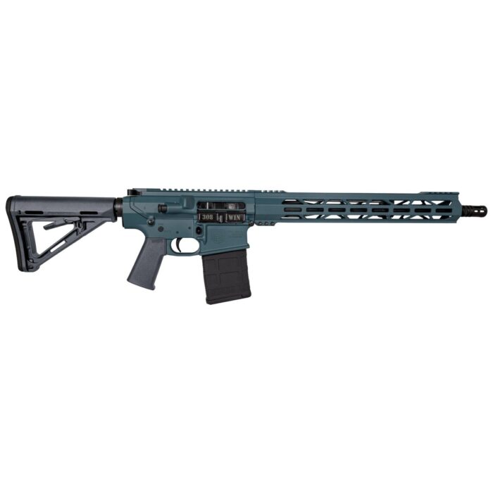 Diamondback DB10 Carbon Series Rifle .308 Win 20rd Magazine 16" Barrel 15" M-LOK Rail Jesse James Civil Defense Blue