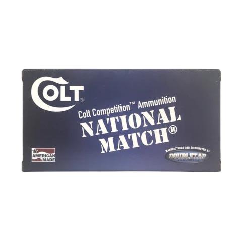 Double Tap Colt National Match Handgun Ammunition 10mm Auto 180gr FMJ 1140 fps 50/ct 3 Double Tap Colt National Match Handgun Ammunition 10mm Auto 180gr FMJ 1140 fps 50/ct