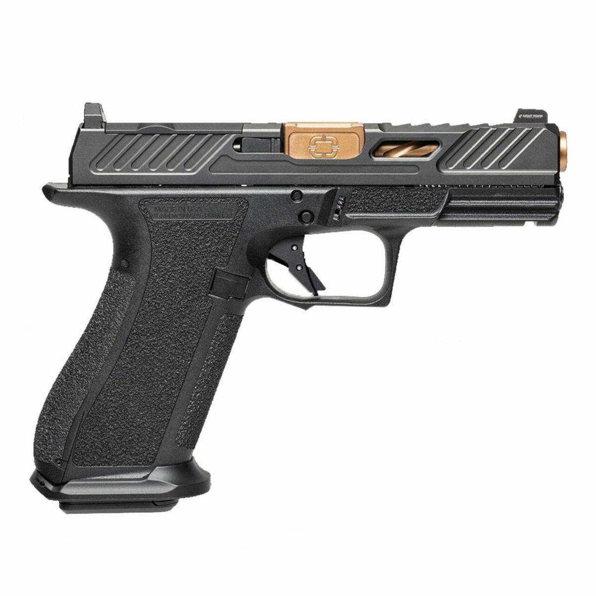 Shadow Systems XR920 Elite Optic Cut Handgun 9mm Luger 17rd Magazine 4" Bronze Barrel Black Grip 3 Shadow Systems XR920 Elite Optic Cut Handgun 9mm Luger 17rd Magazine 4" Bronze Barrel Black Grip