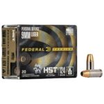 https3A2F2Fmedia.chattanoogashooting.com2Fimages2Fproduct2FFAP9HST1S2FFAP9HST1S federal premium personal defense hst handgun ammunition 9mm luger 124gr 1150 fps hst 20 ct