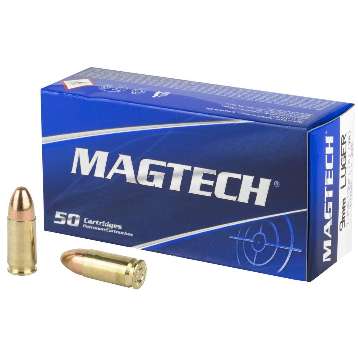 Magtech Handgun Ammunition 9mm Luger(+P+) 115gr JHP 1330 fps 50/ct 3 Magtech Handgun Ammunition 9mm Luger(+P+) 115gr JHP 1330 fps 50/ct