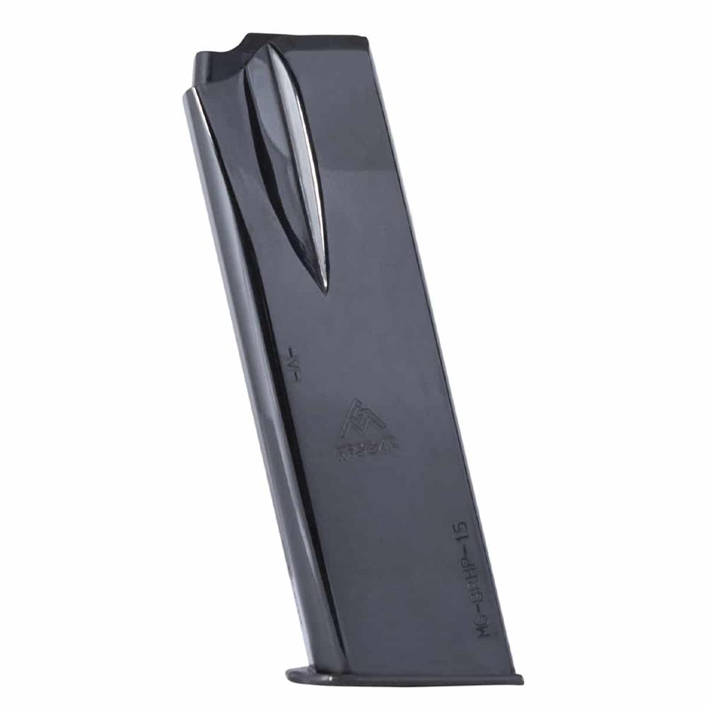 Mec-Gar Browning Handgun Magazine HP Flush Fit Blued Steel 9mm Luger 15/rd 3 Mec-Gar Browning Handgun Magazine HP Flush Fit Blued Steel 9mm Luger 15/rd