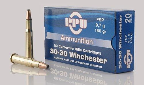 PPU Rifle Ammunition .30-30 Win 150 gr FNSP 2300 fps 20/ct 3 PPU Rifle Ammunition .30-30 Win 150 gr FNSP 2300 fps 20/ct