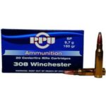 PPU Rifle Ammunition .308 Win 150 gr SP 2820 fps 20/ct 1 https3A2F2Fmedia.chattanoogashooting.com2Fimages2Fproduct2FOQPP30812FOQPP3081
