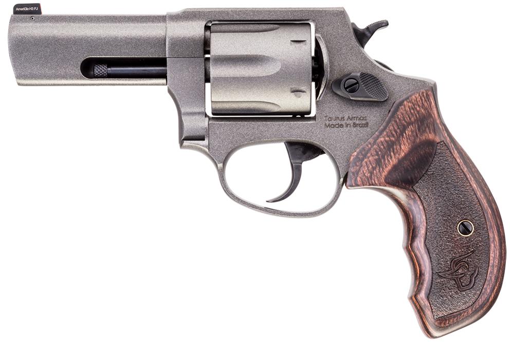Taurus Defender 856 Handgun .38 Spl(+P) 6rd Capacity 3" Barrel Tungsten Cerakote Frame 3 Taurus Defender 856 Handgun .38 Spl(+P) 6rd Capacity 3" Barrel Tungsten Cerakote Frame