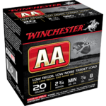 Winchester AA Target 20 ga 2 3/4" 1-1/2 dr 7/8 oz #8 980 fps - 25/ct 2 https3A2F2Fmedia.chattanoogashooting.com2Fimages2Fproduct2FWNAA20FL82FWNAA20FL8 1
